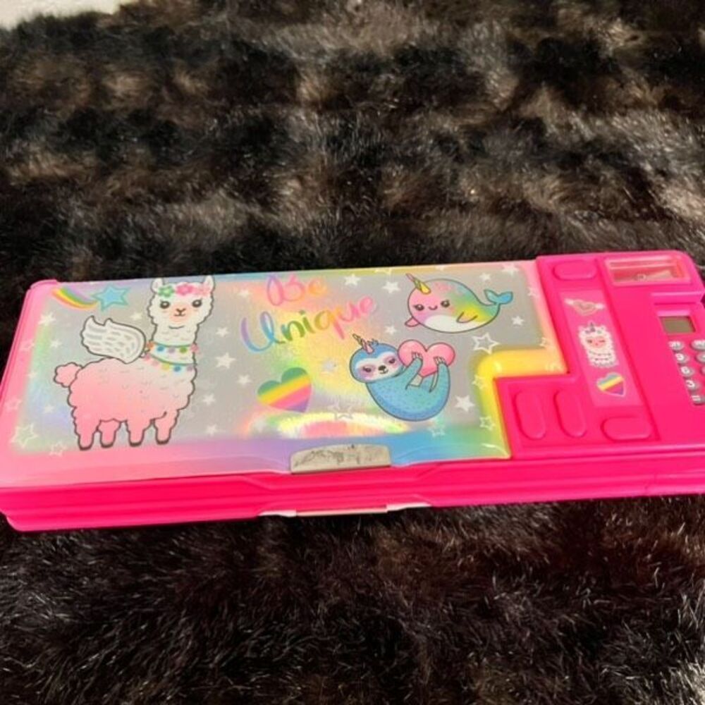 Hot Focus Unicorn Multifunction Pencil Case,Pencil Box - Picture 1 of 5